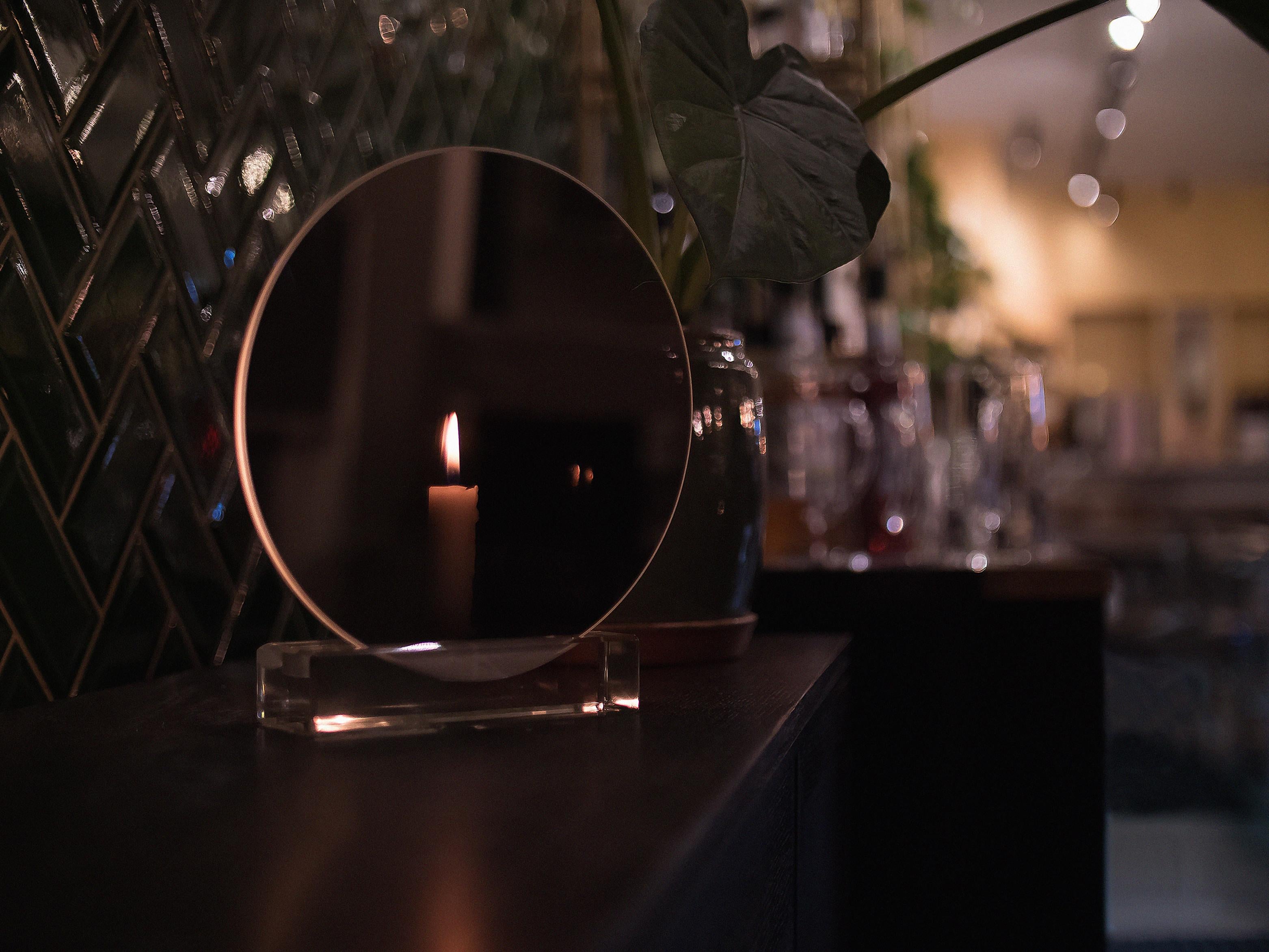 Mirror Candle Holder 