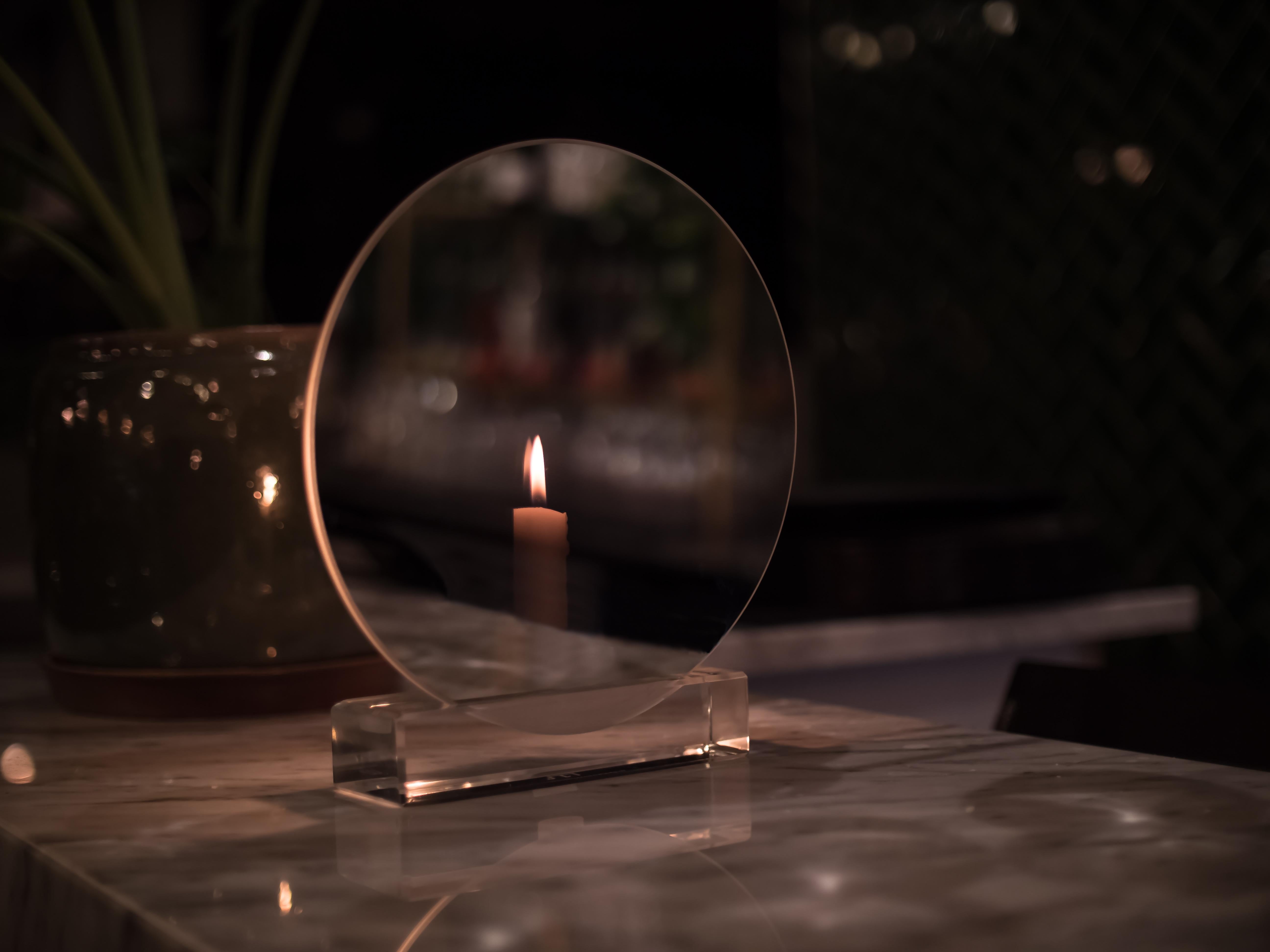 Mirror Candle Holder 