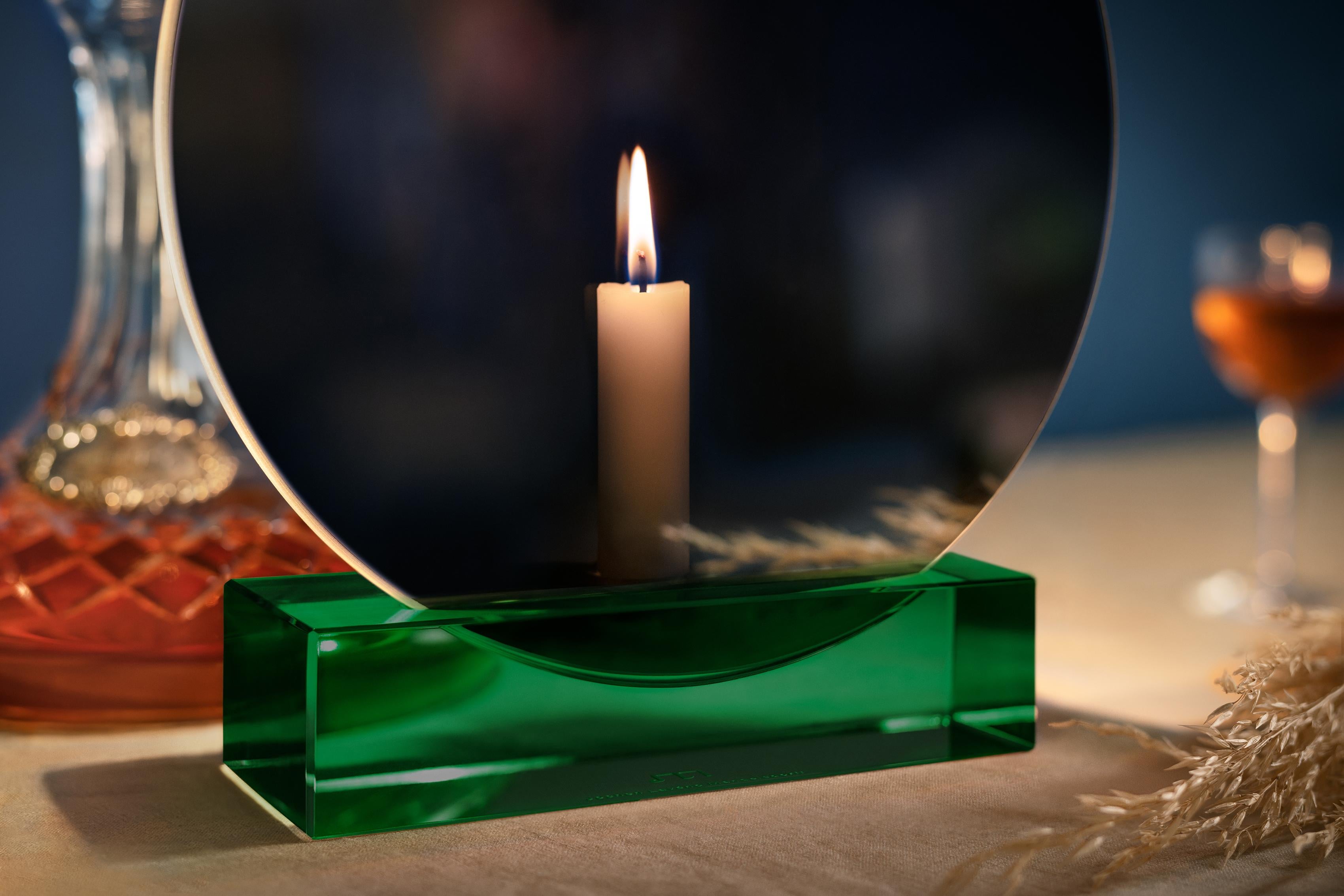 Moderno Mirror Candle Holder 