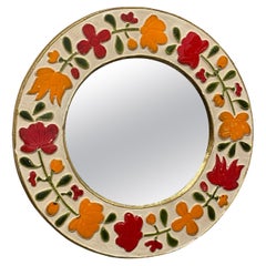 Mirror - Ceramic - Mithé Espelt - France - XXth