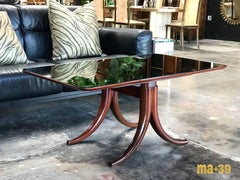 Table basse en miroir de Pietro Chiesa pour Fontana Arte, 1950
