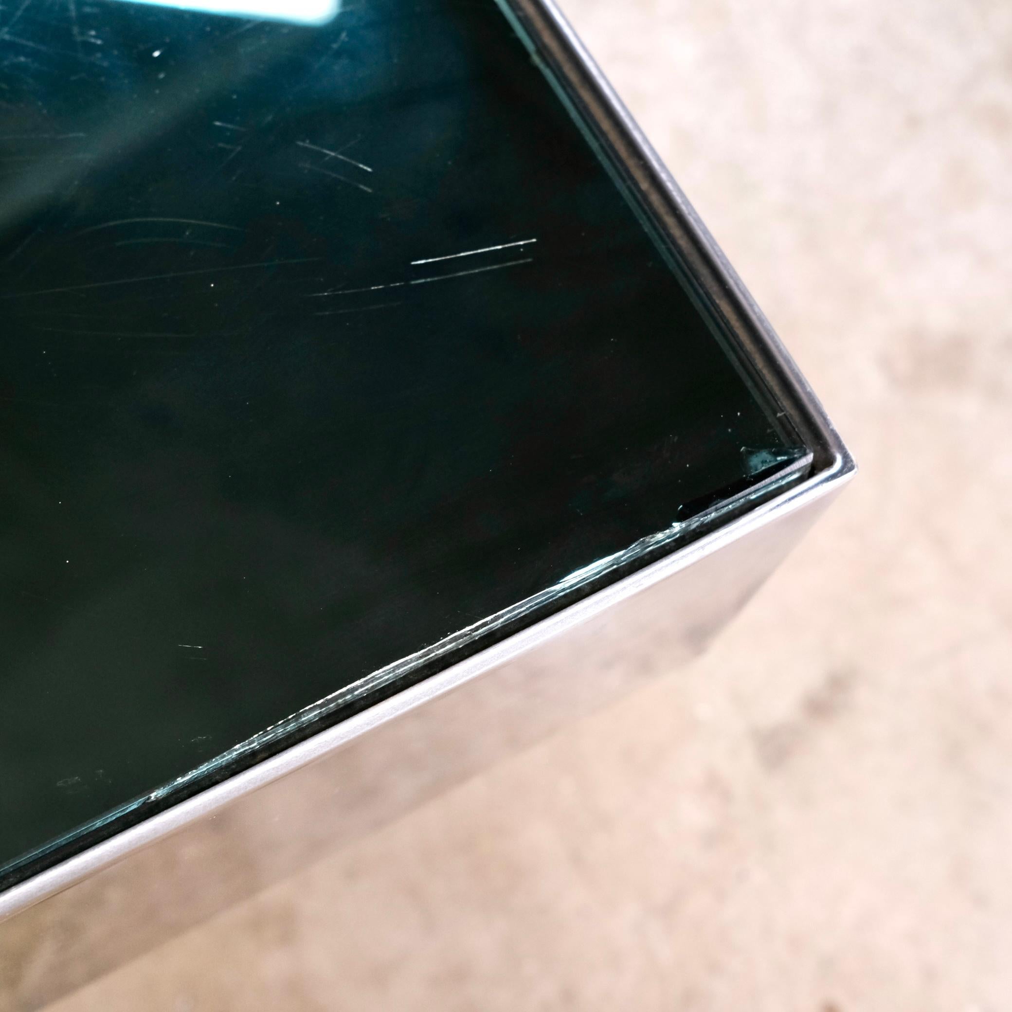 Mirror coffee table by Willy Rizzo for Cidue, 1970s 7