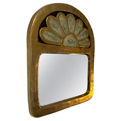 Mirror "Copte" by Mithe Espelt, circa 1965