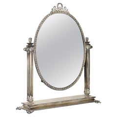 Mirror D. Riva Silver Italy, 1930s-1940s