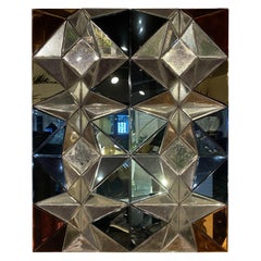 Miroir étoile diamantée  - Olivier de Schrijver, article numéroté