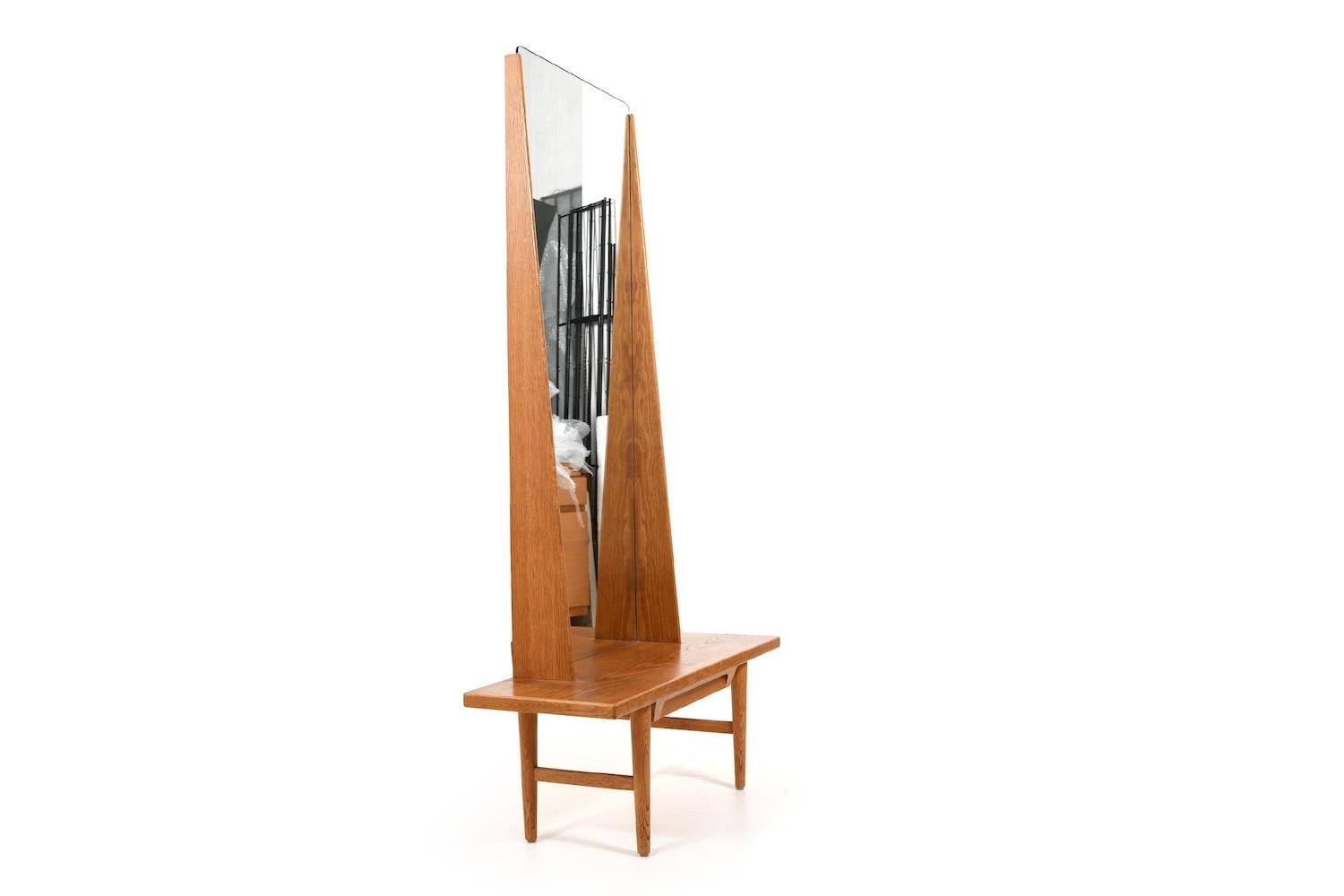 Mirror Dresser / Entry Set by Kurt Østervig 1960s For Sale 1