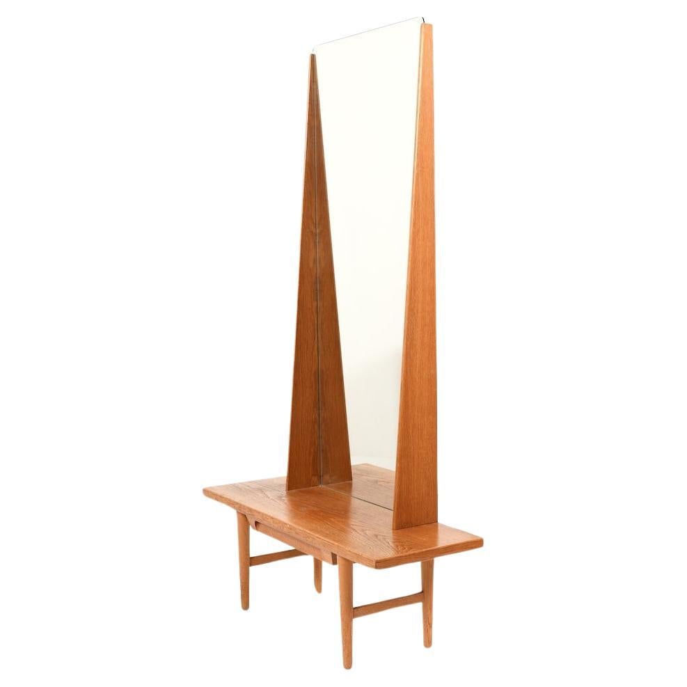 Mirror Dresser / Entry Set by Kurt Østervig 1960s For Sale