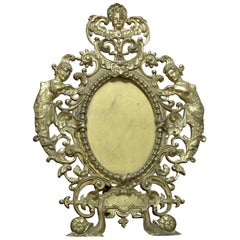 Mirror Frame. Bronze, 19th-20th Centuries 