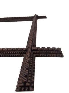 Mirror, Frame, hand carved, Black Forest, Schwarzwald, Folk Art, 1880s, Germany
