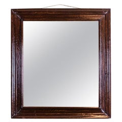Mirror from the Interwar Period in an Oak Frame