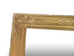 Mirror With A Gilded Frame From 1890s
