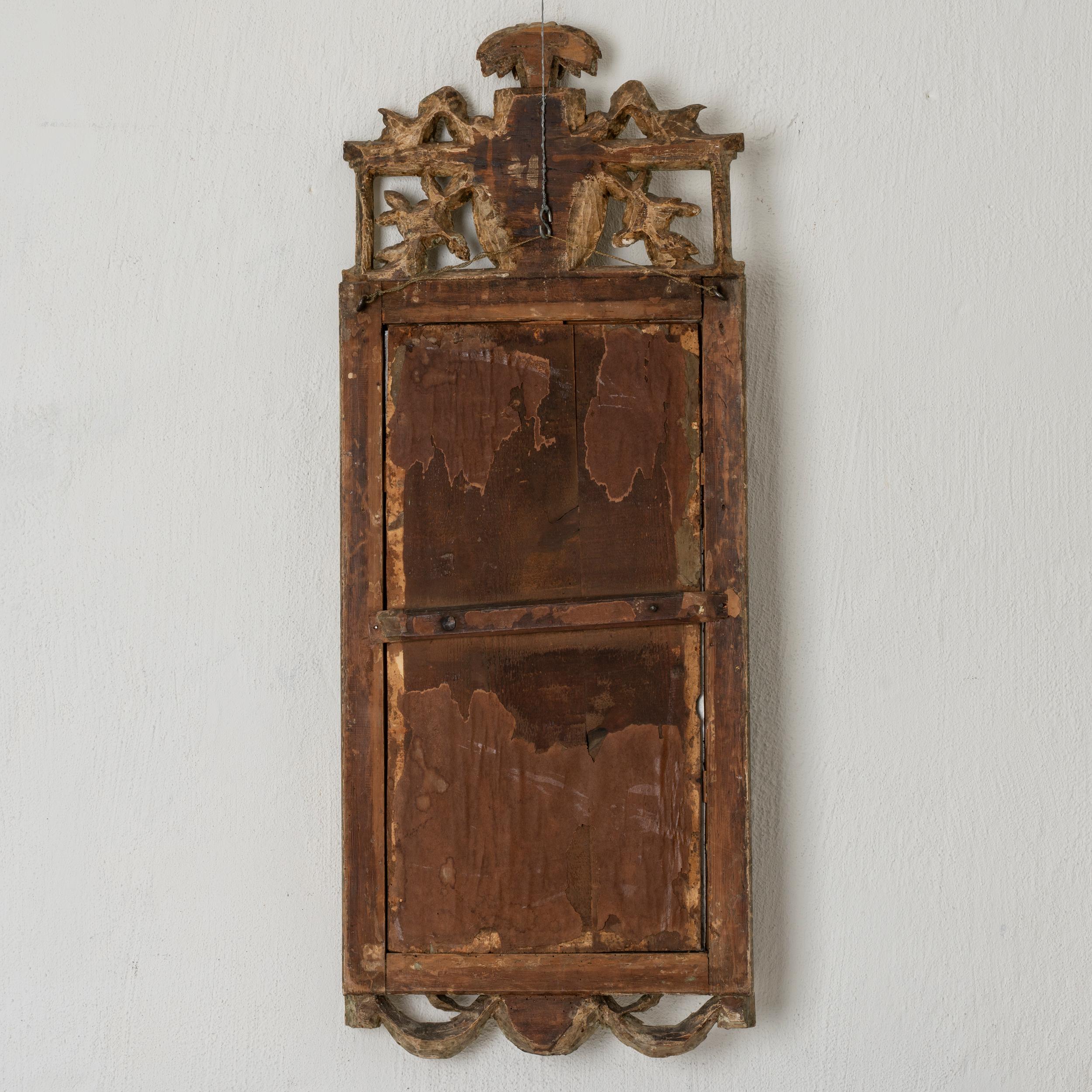 Miroir gustavien Suède Bon état - En vente à New York, NY