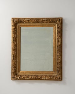 Mirror In Baroque Gilded Frame, France, 19th Century