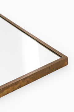 Miroir en laiton et verre par Josef Frank, années 1940