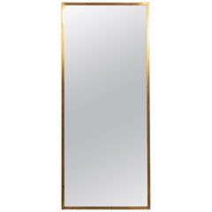Mirror in Brass Produced in Sweden