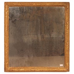 Mirror In Carved And Gilded Wood Louis XVI Period XVIII