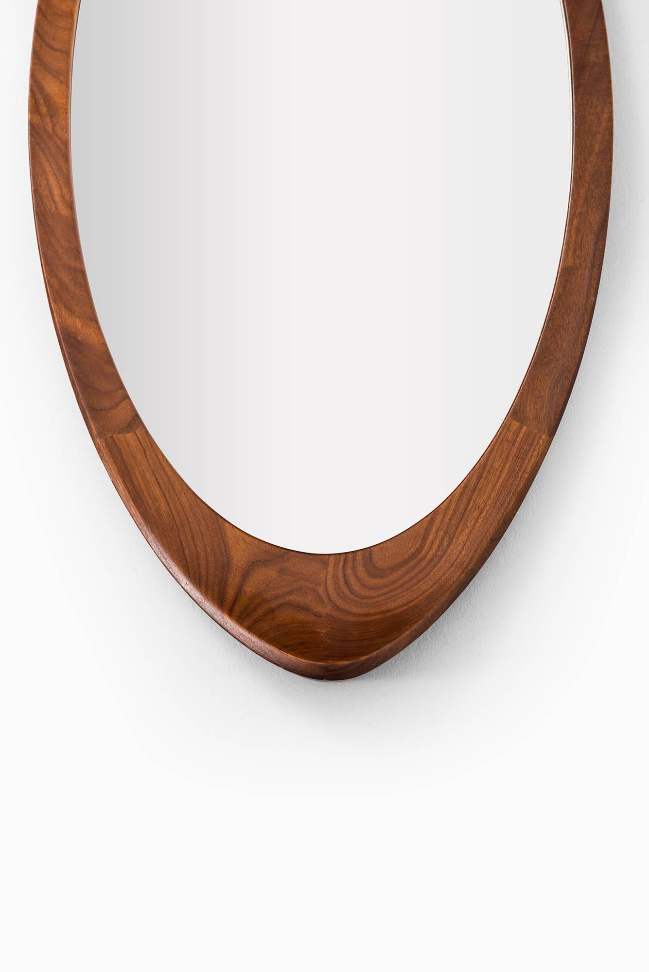 Mirror in Teak by Glas and Trä Hovmantorp in Sweden For Sale at 1stDibs ...