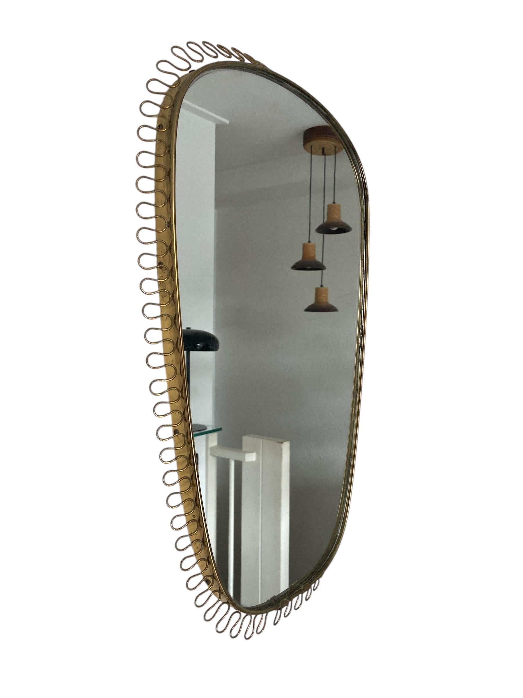 Suédois Miroir de style Josef Frank