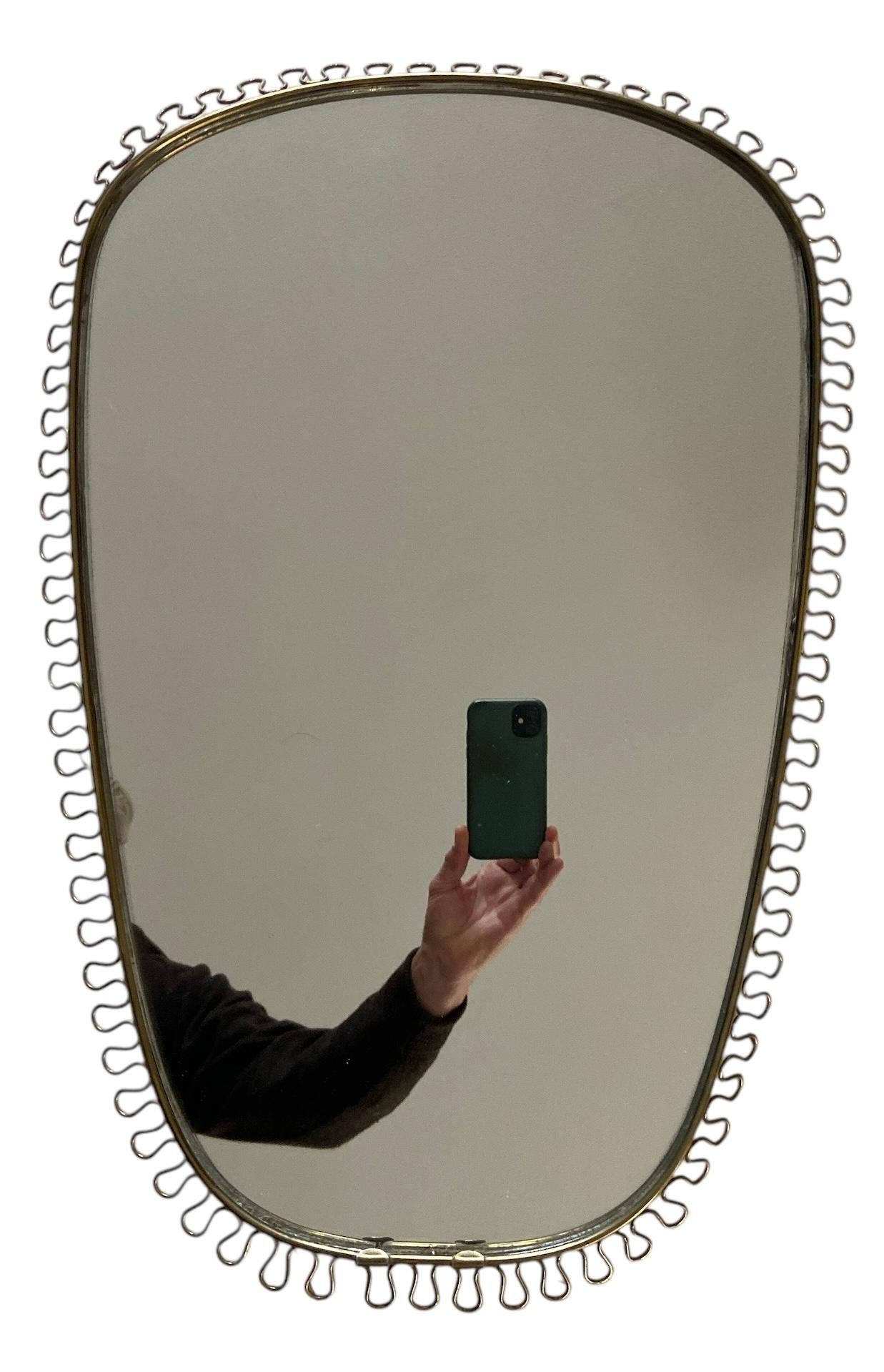 Miroir de style Josef Frank Bon état à 'S-HERTOGENBOSCH, NL