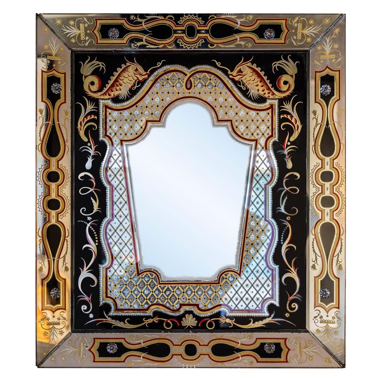 Mirror in the Style of Serge Roche, France, circa 1940