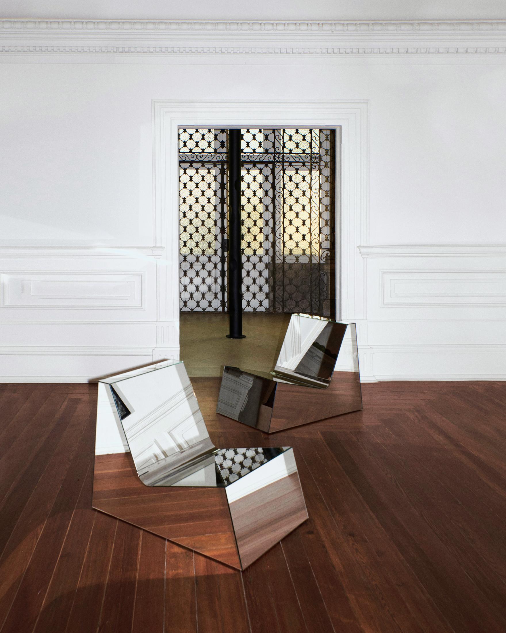 Sillón Mirror Lounge de Project 213A Vidrio en venta