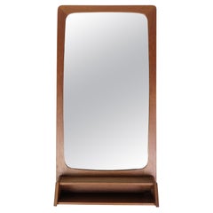 Mirror Made In Teak, Danish Design From 1960s