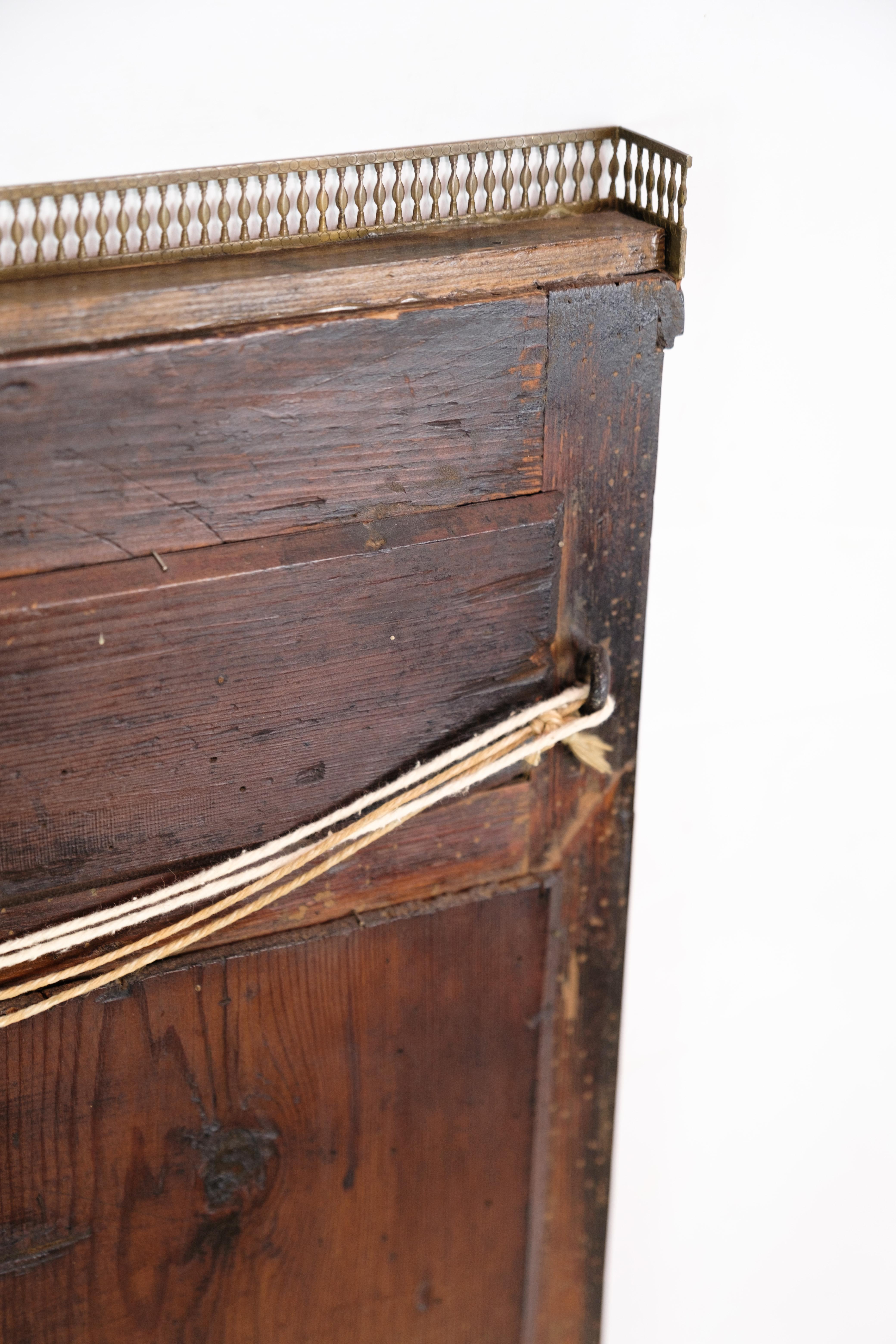 Late 18th Century Mirror, Mahogany, Louis Seize, 1780 For Sale