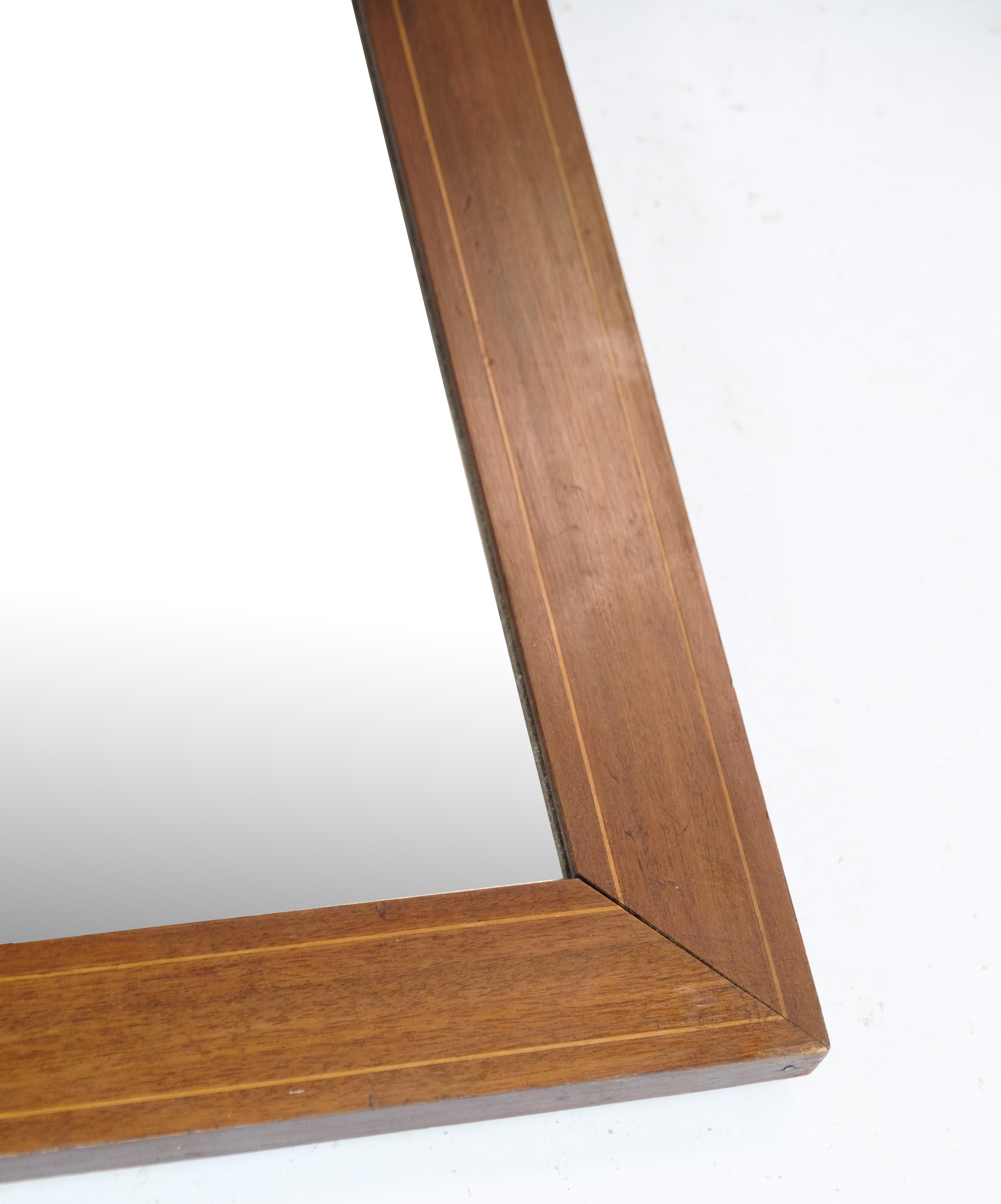 Mirror, Mahogany, Marquetry, 1910 For Sale 1