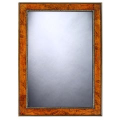 Espejo Mantel Burl Placa Original Dorado