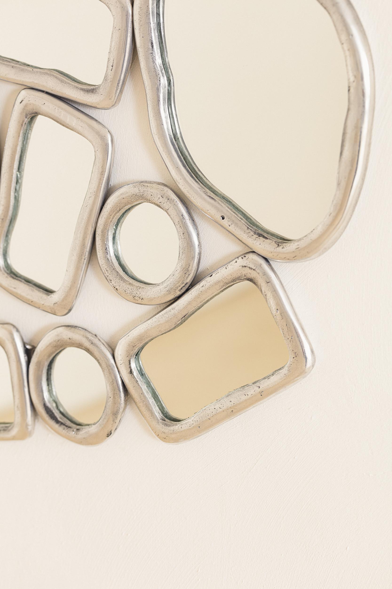 Material Distortion Mirror by Lucas Recchia, 2023 In New Condition For Sale In New York, NY