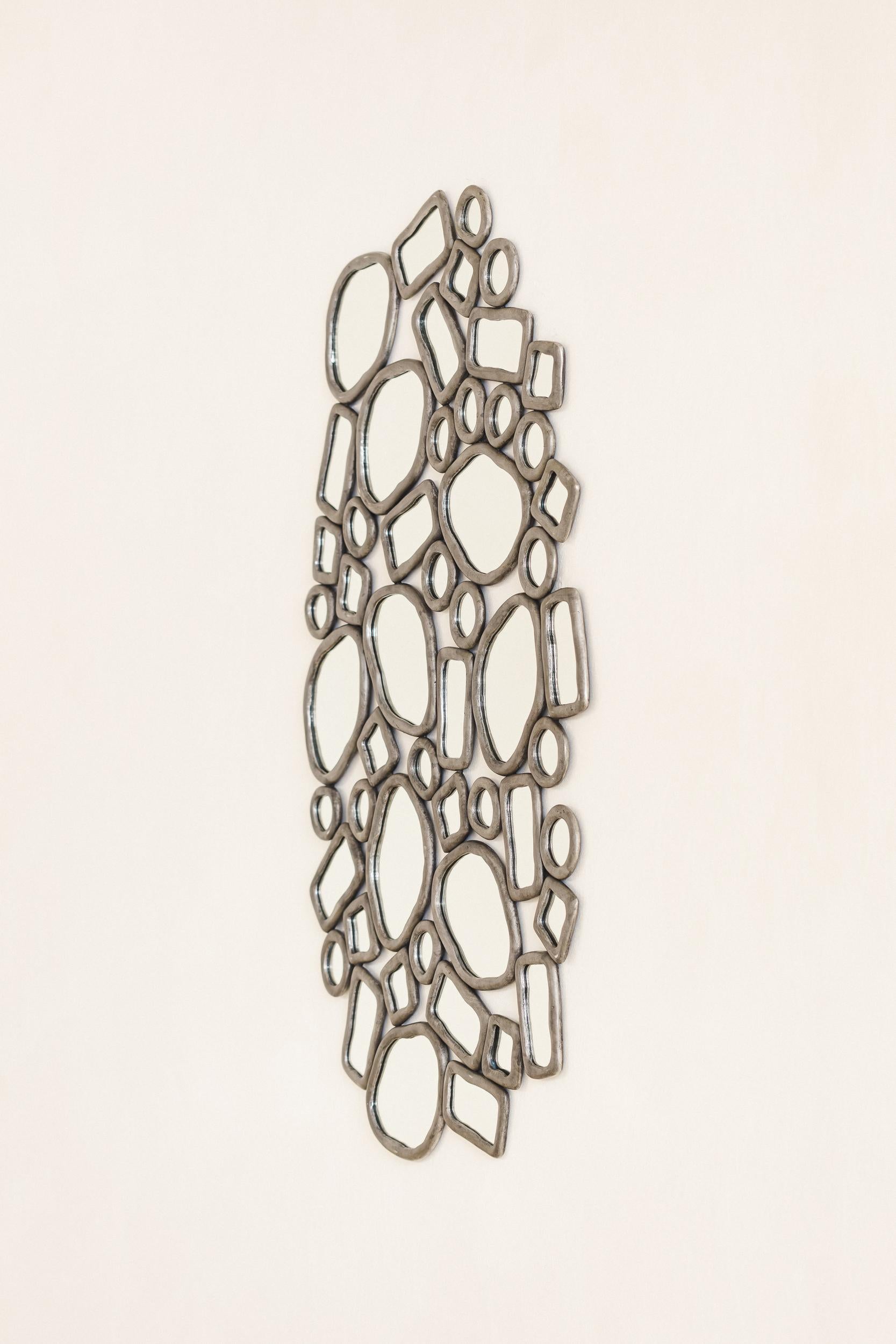 Brazilian Material Distortion Mirror by Lucas Recchia, 2024 For Sale