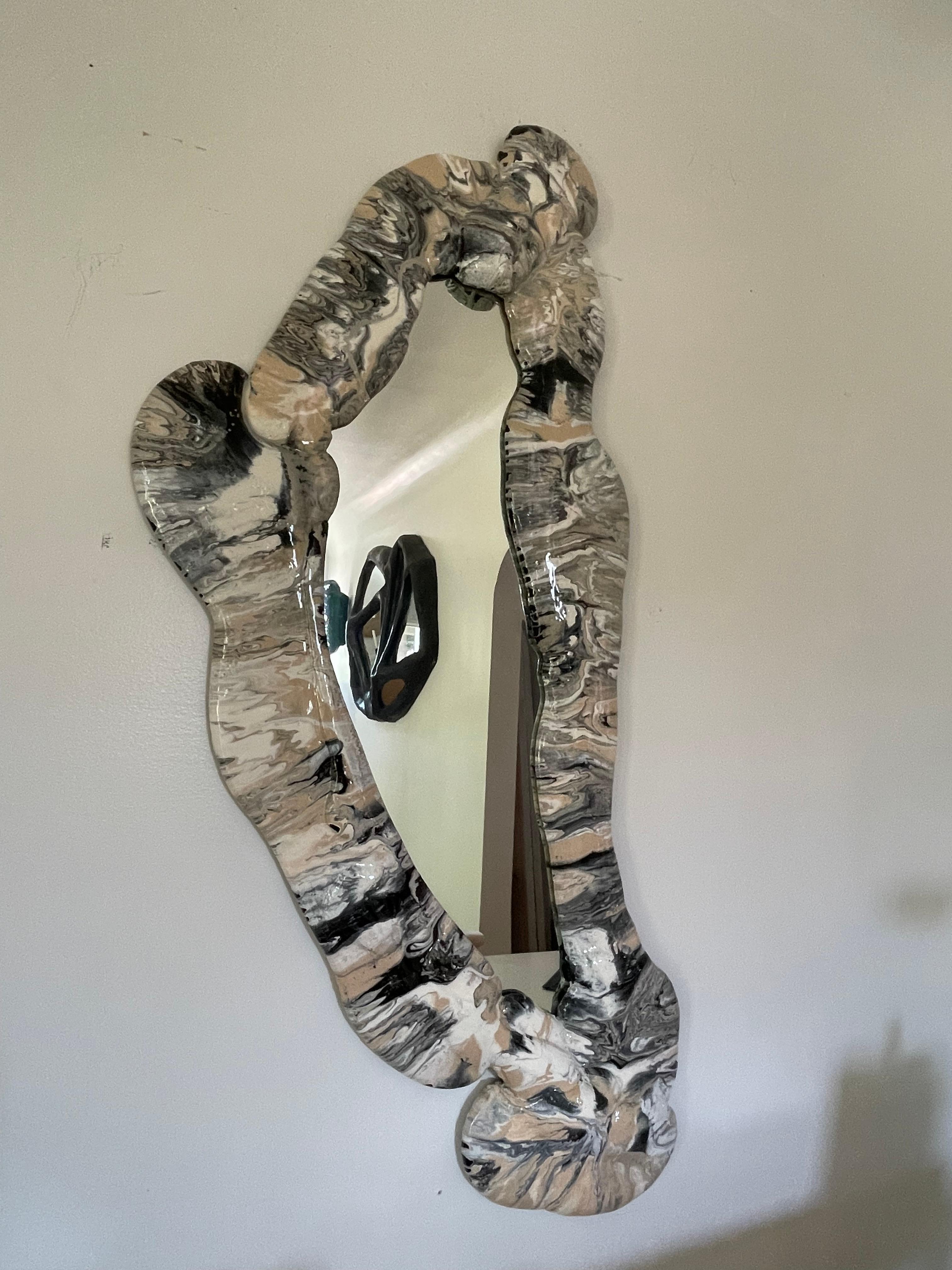 Mirror, Multicolor, High Gloss, by Alexey Krupinin In New Condition For Sale In Los Angeles, CA