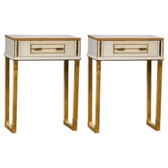 Vintage Mirror Nightstands by Studio Glustin