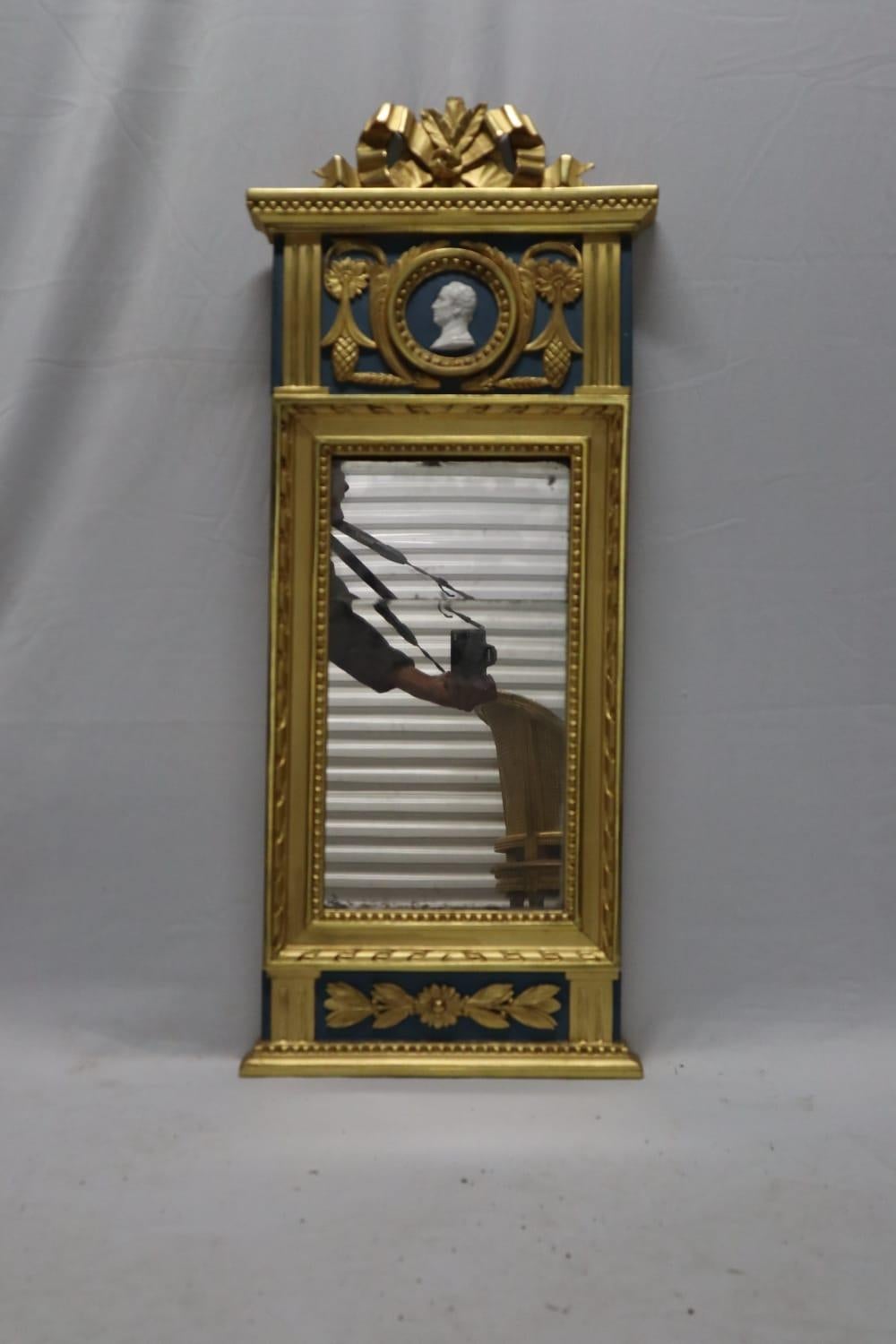Mirror of Late Gustavian Stockholm Work, with Stockholm Hallmark, 18th Century For Sale 3