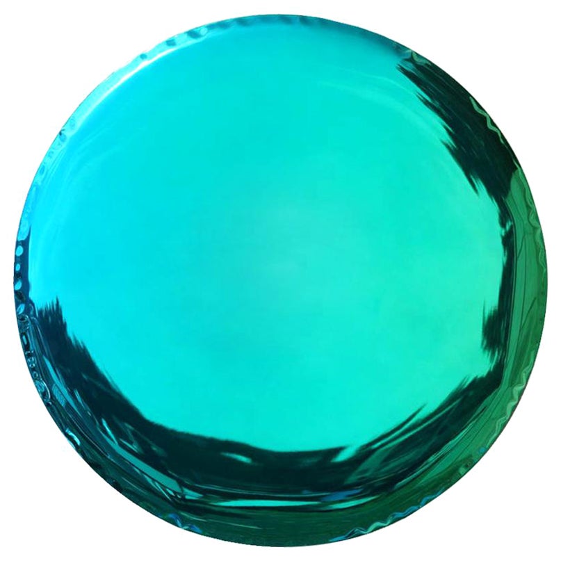 Miroir de qualitéOKO 36, en acier inoxydable par Zieta en vente