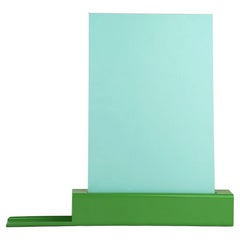 Mirror One 'Medium Plateau Left' modern industrial metal / Green