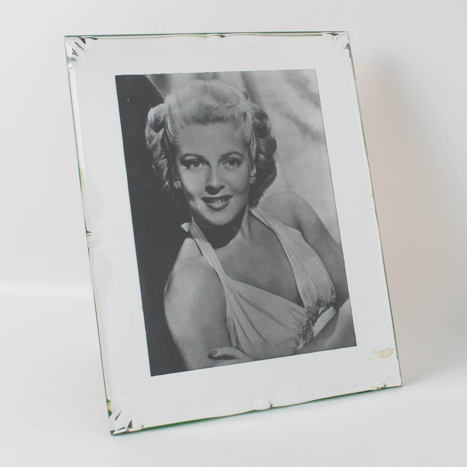 Hollywood Regency Mirror Picture Frame, France 1940s For Sale