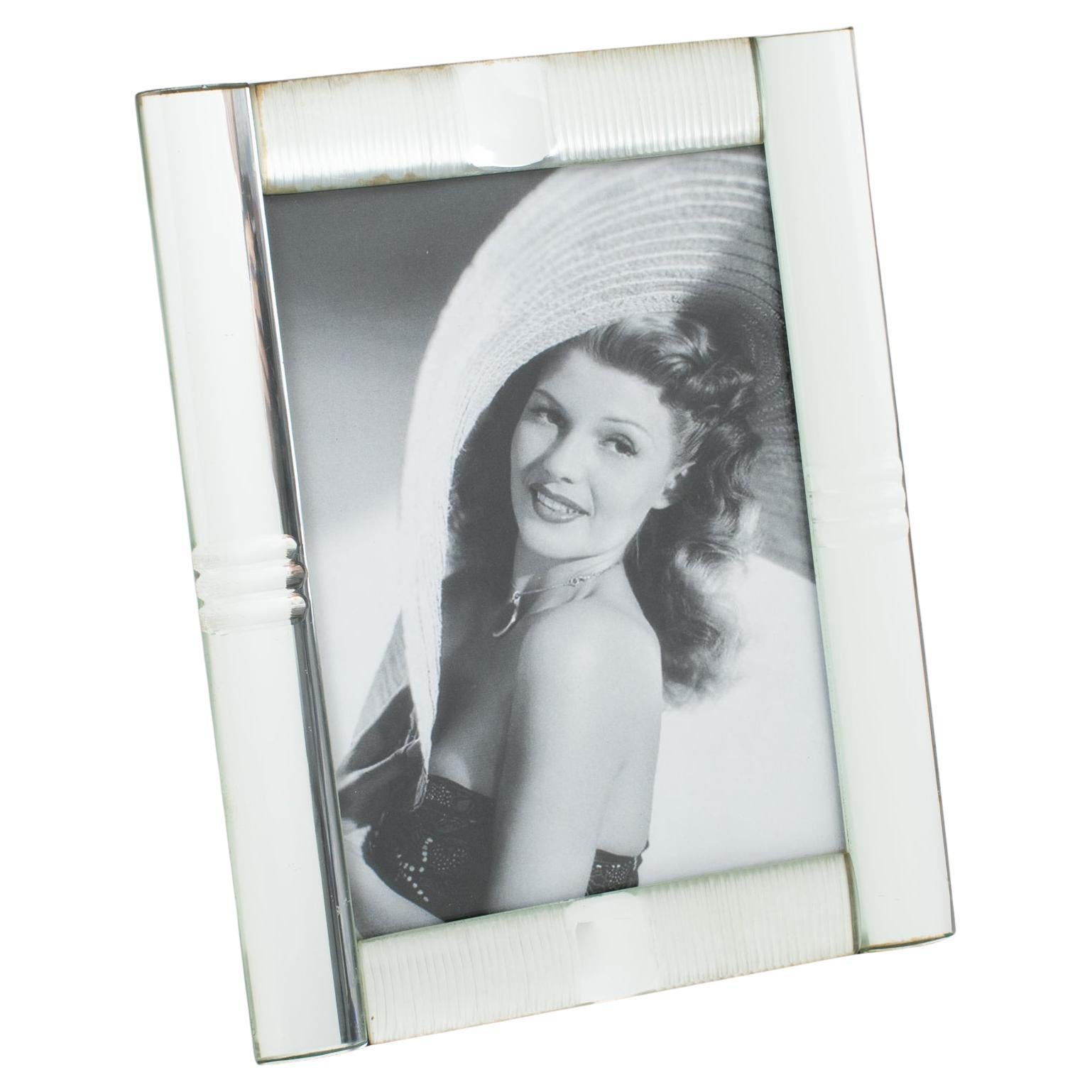 Mirror Picture Photo Frame, France 1940s
