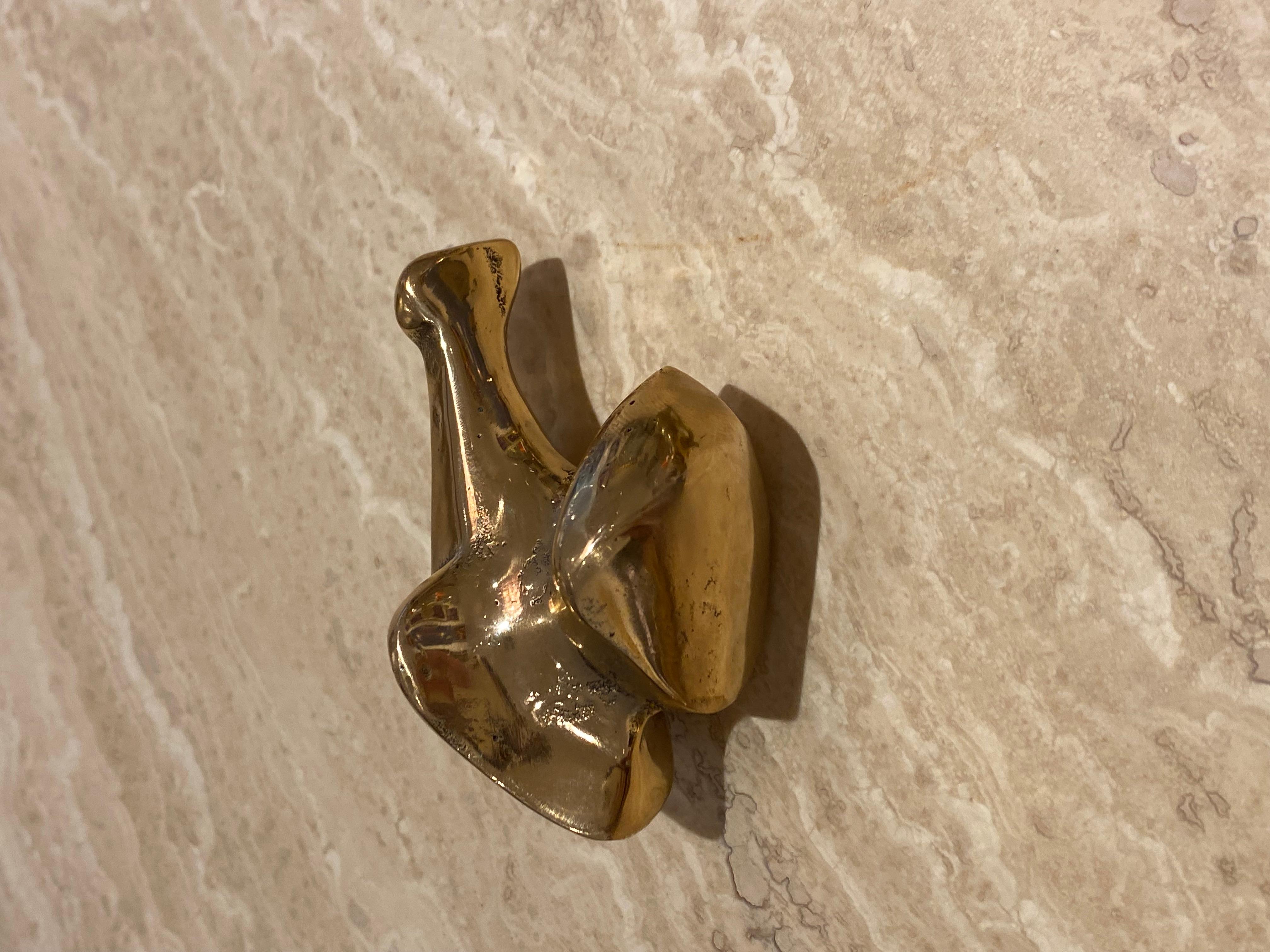Bronzo Specchio in bronzo lucido Objects for Objects di Barbara Beretich in vendita