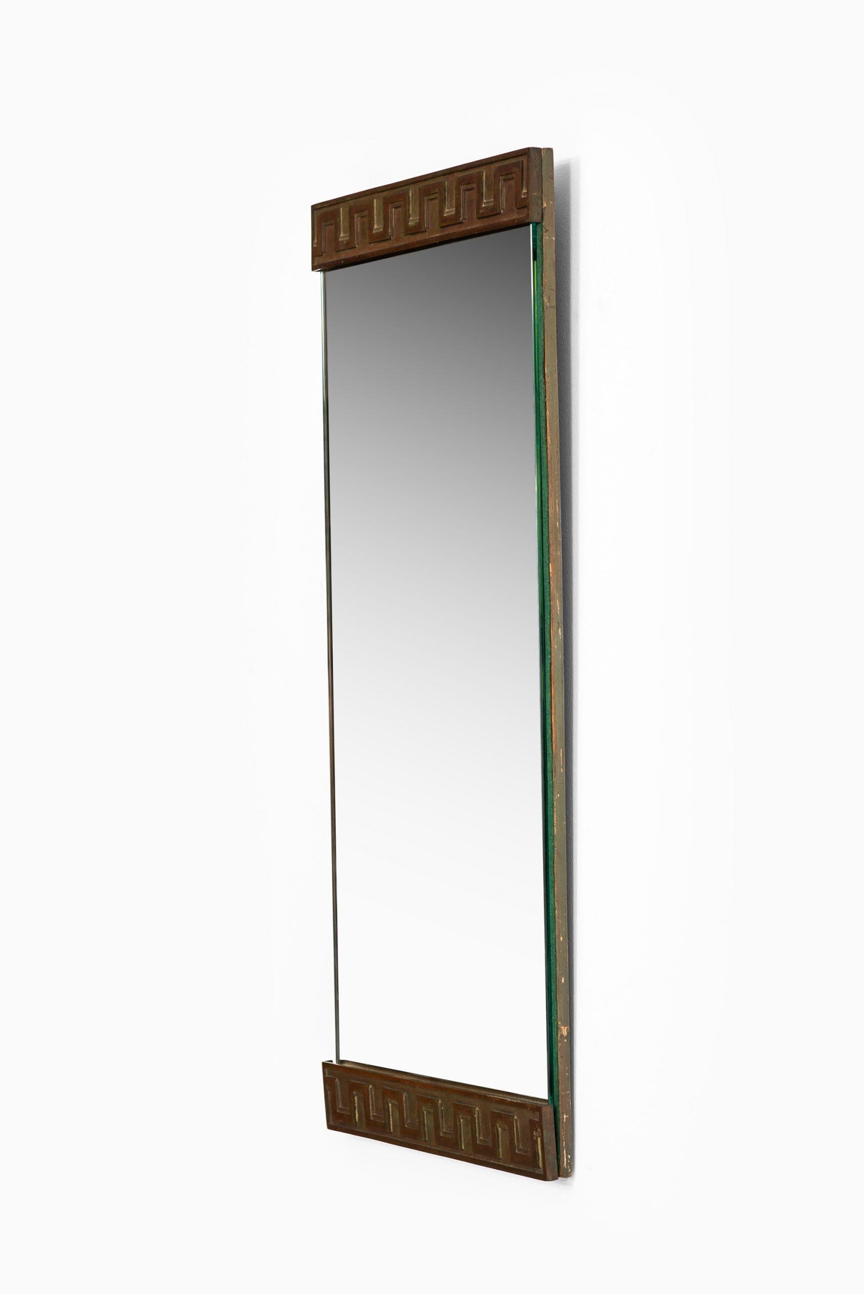 Art Deco mirror. Probably produced in Sweden.