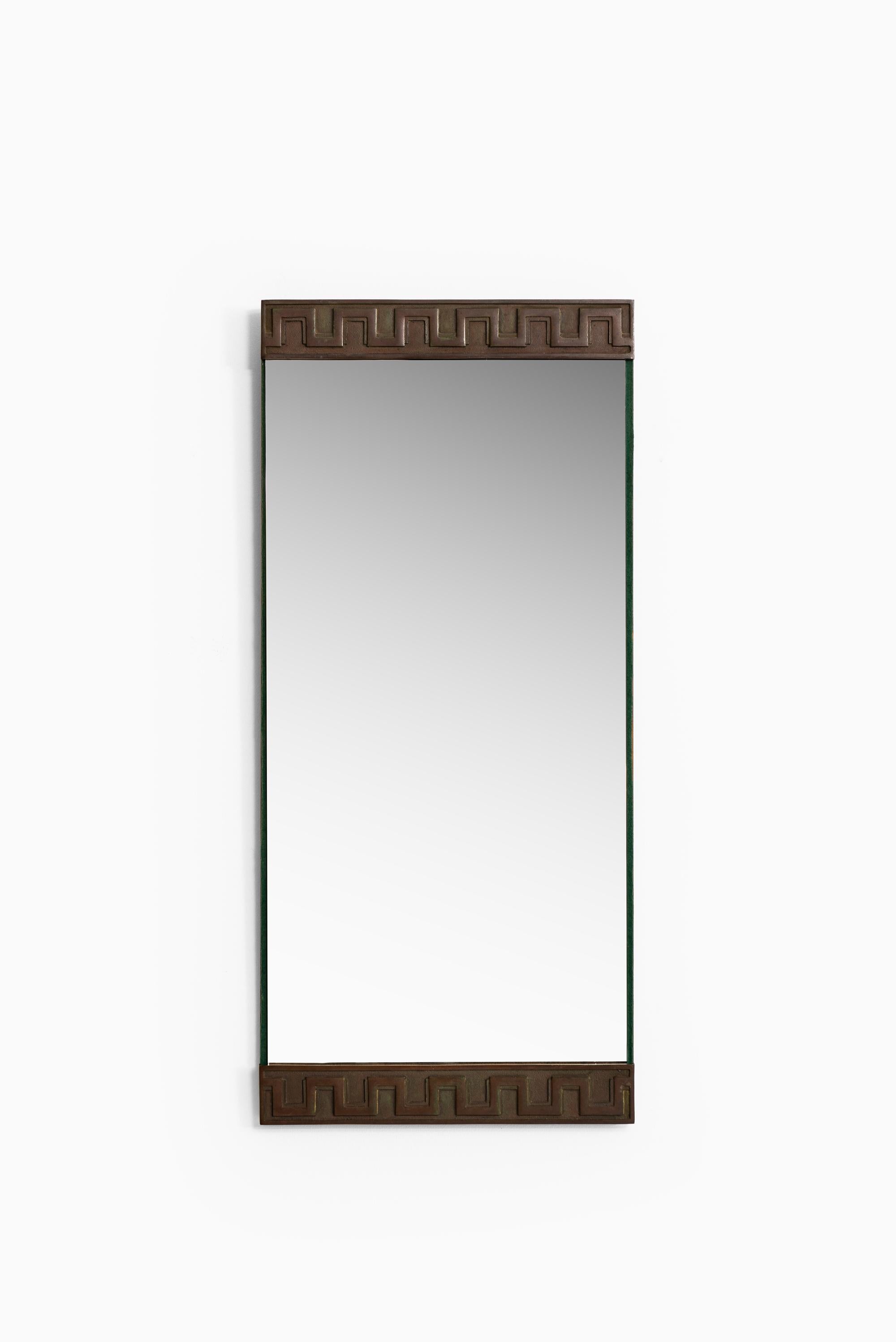 Scandinavian Modern Mirror Probably Produced in Sweden For Sale