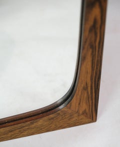 Mirror Made In Rosewood, Danish Design From 1960s