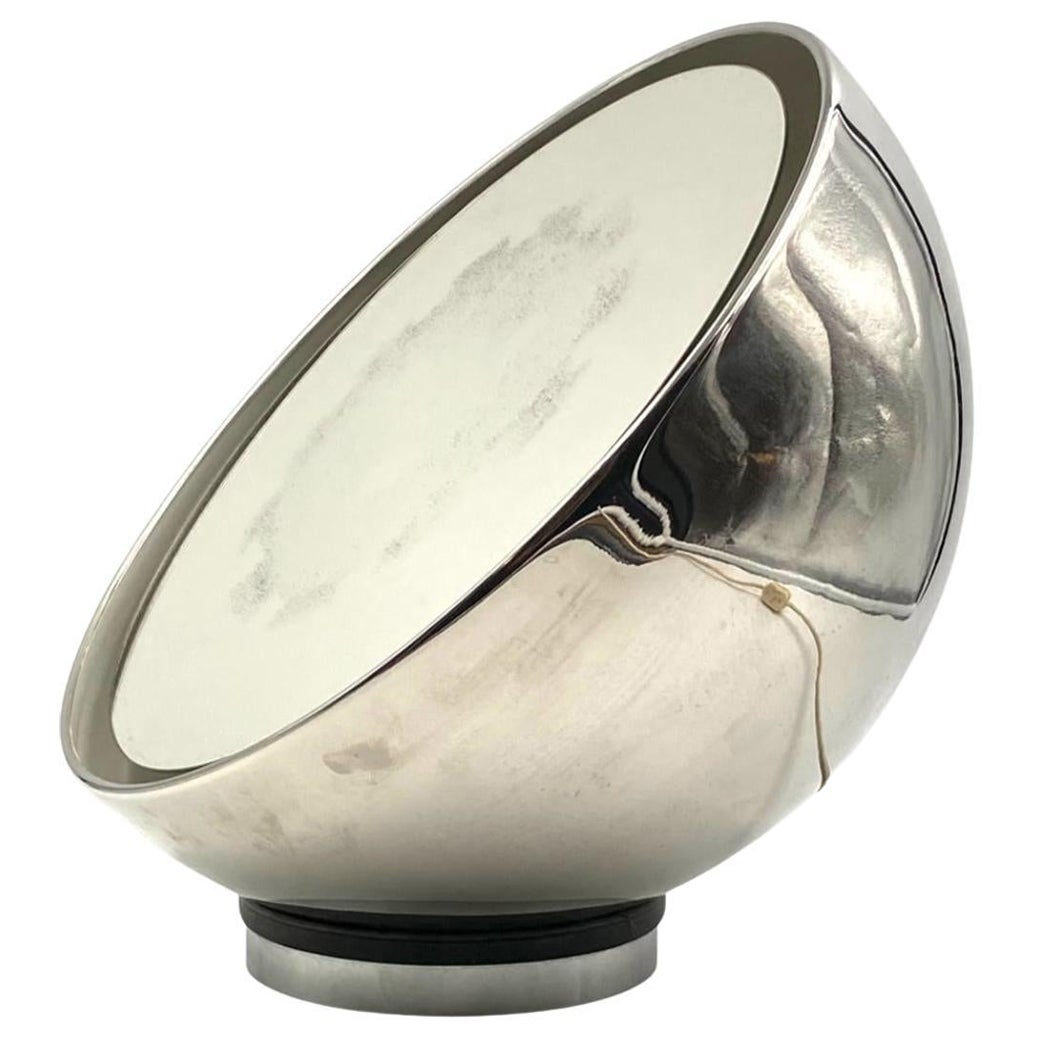 Mirror Spherical Table Lamp, Italy, 1970s