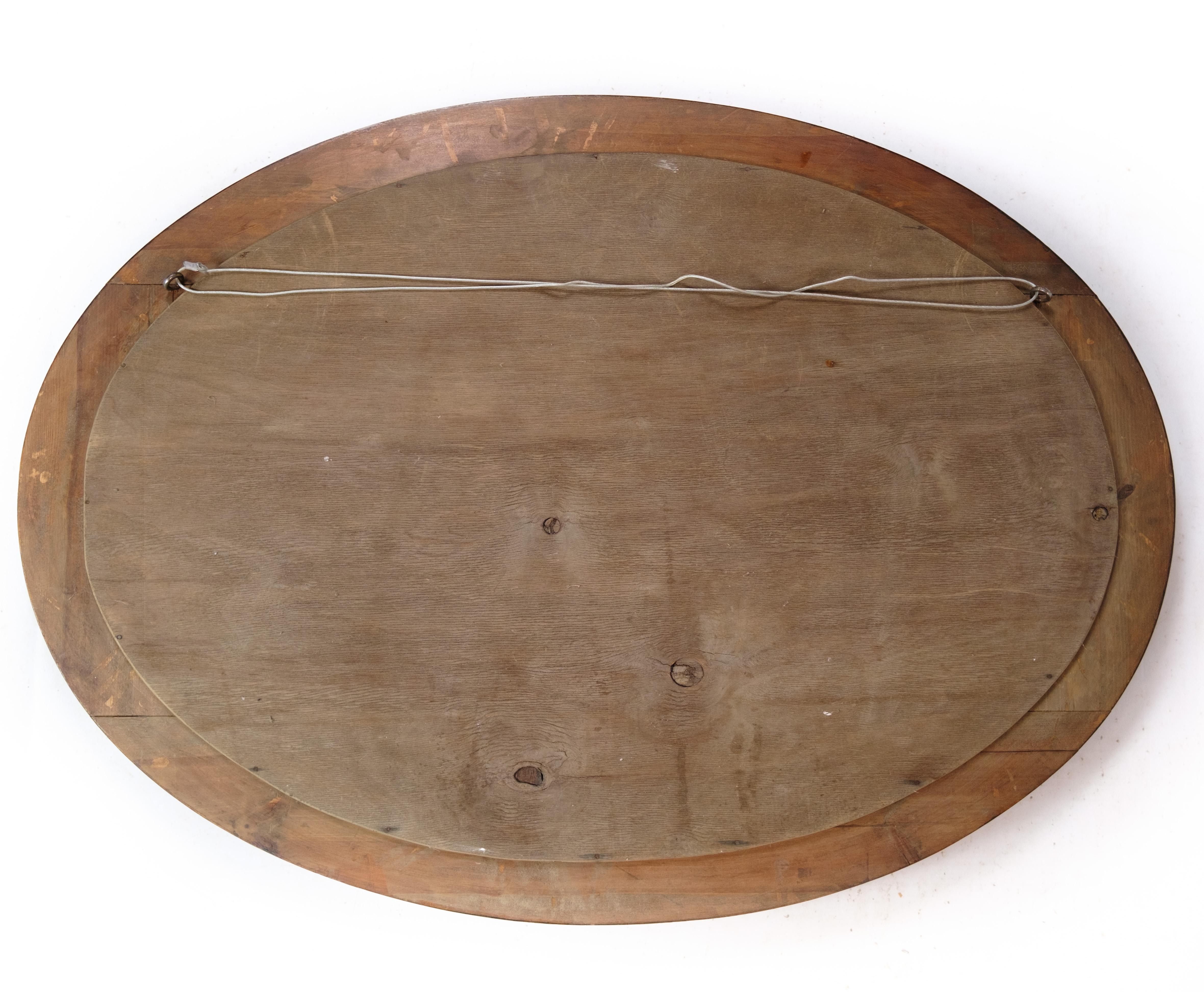 Mirror, Stained Oak, 1910 For Sale 1
