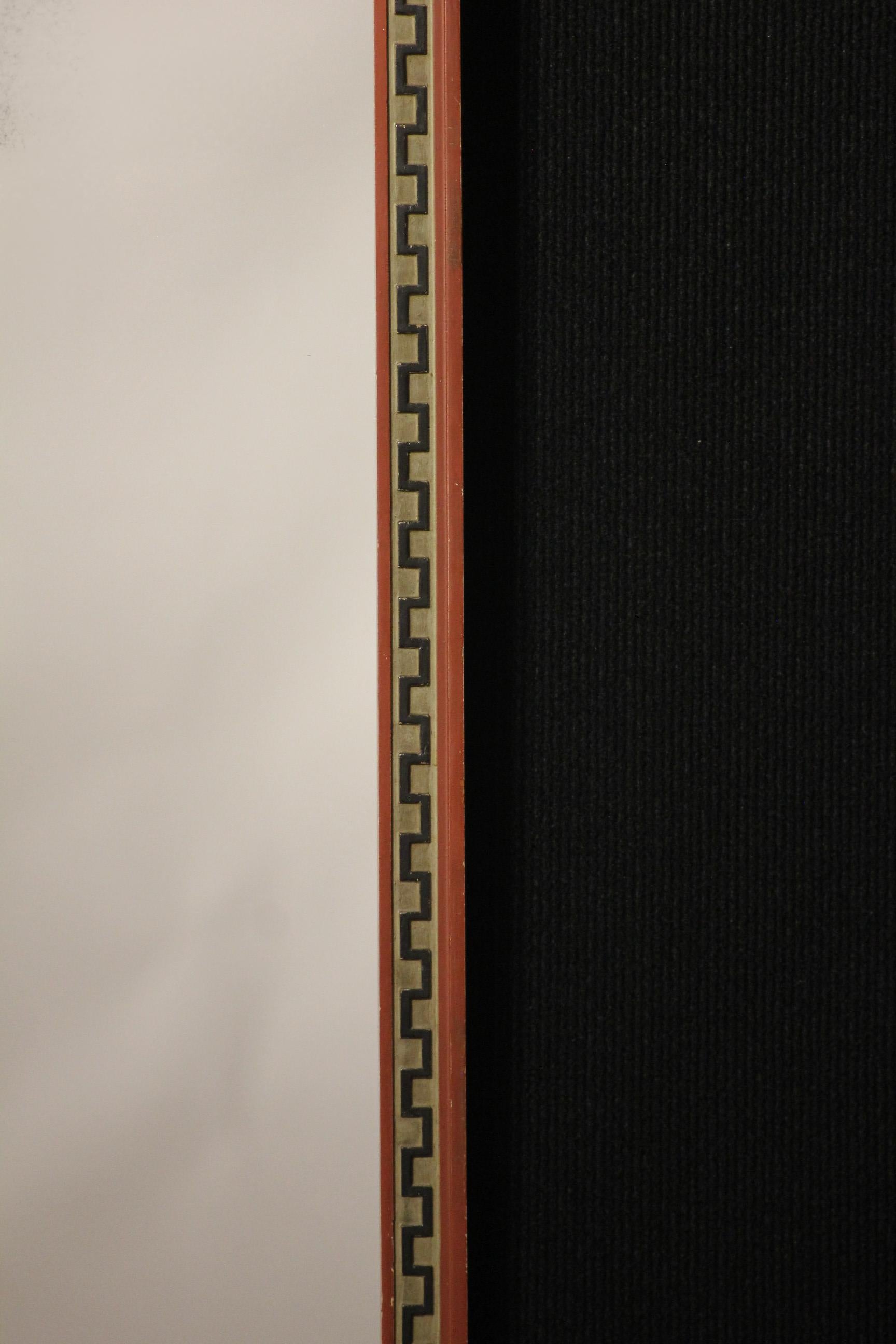 Wood Mirror, Swedish Grace 1920s. For Sale