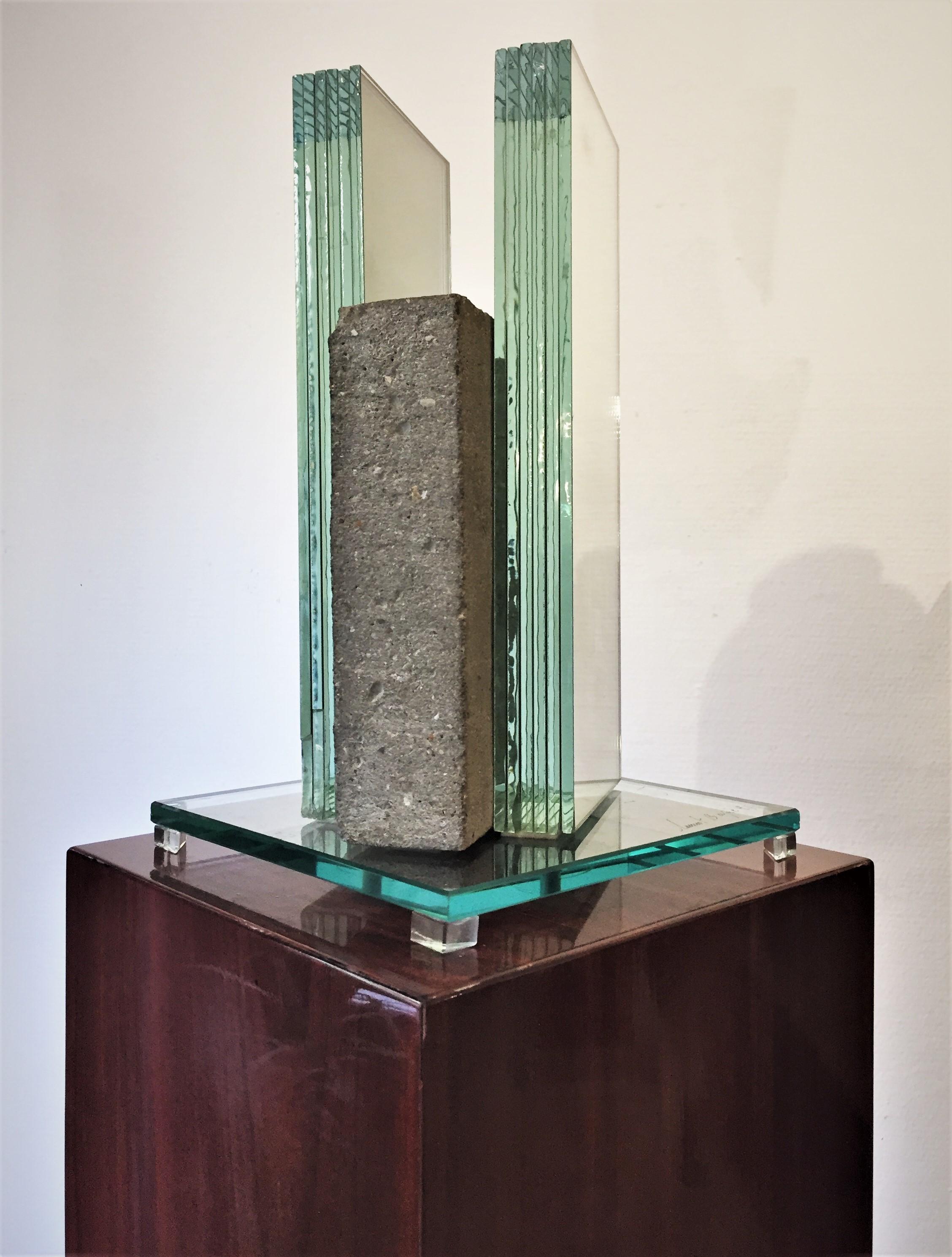 Mirror Table Lamp by Laurent Beyne For Sale 2