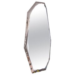 Mirror 'Tafla C4' in Polished Stainless Steel by Zieta