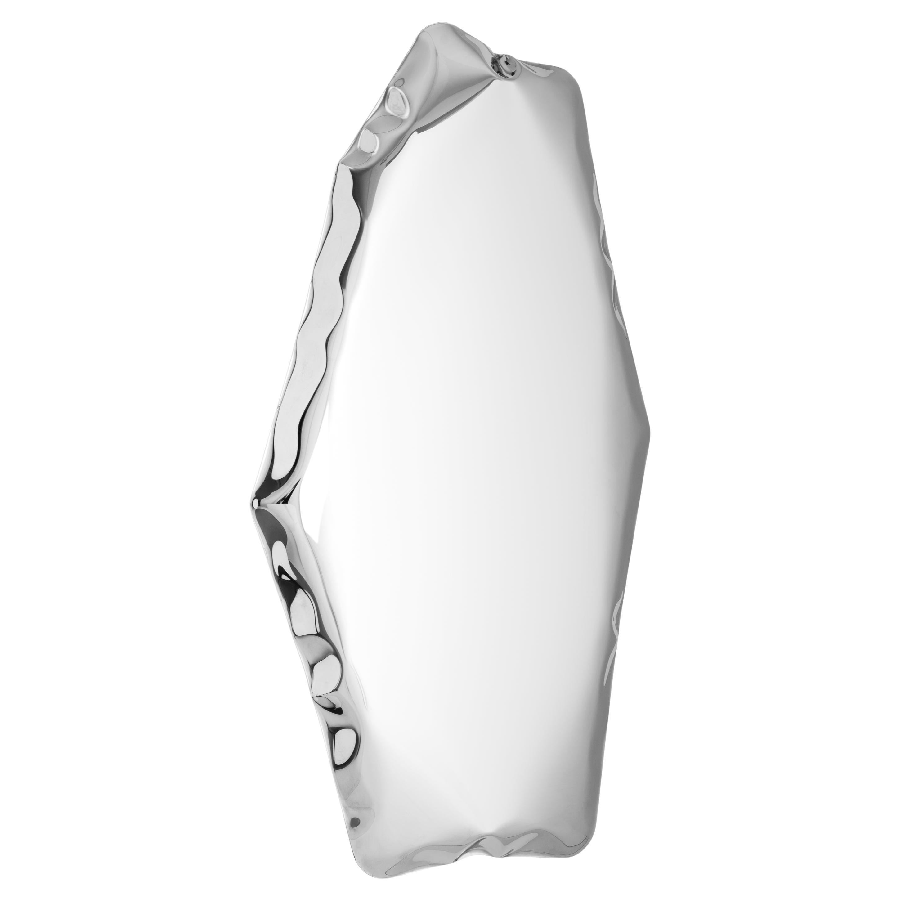 Spiegel „Tafla C4,5“ aus poliertem Edelstahl von Zieta, auf Lager im Angebot