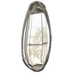 Mirror 'Tafla O1' in Polished Stainless Steel by Zieta