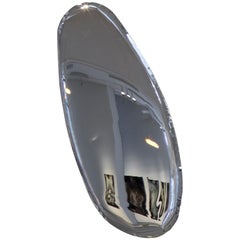 Mirror 'Tafla O1' in Polished Stainless Steel by Zieta